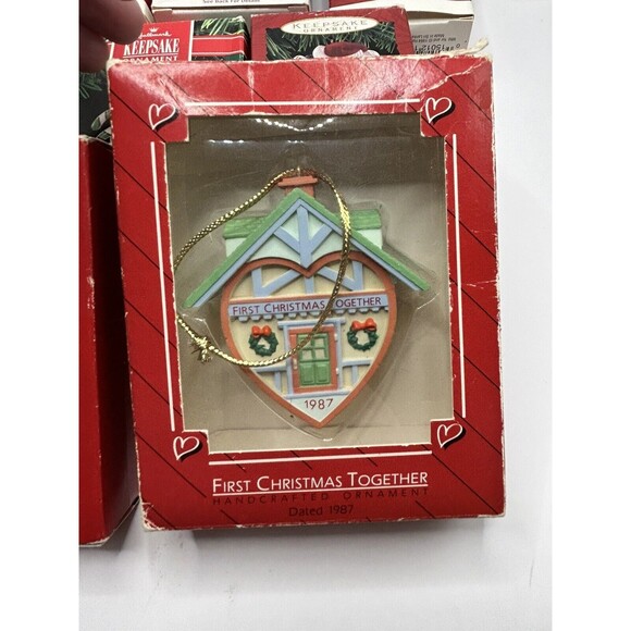 Vintage Hallmark Keepsake Christmas Ornaments Mixed Lot Of 15 Family Mom Dad Son - Picture 4 of 15
